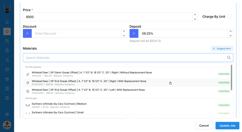 MountMonitor | Taxidermy Shop Management Software