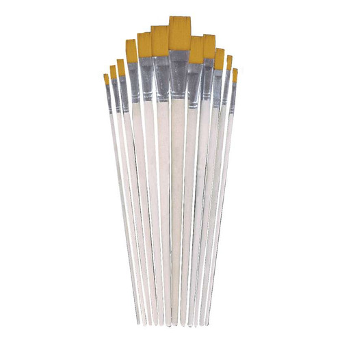 Brush Set-Flat Bristle (Large)
