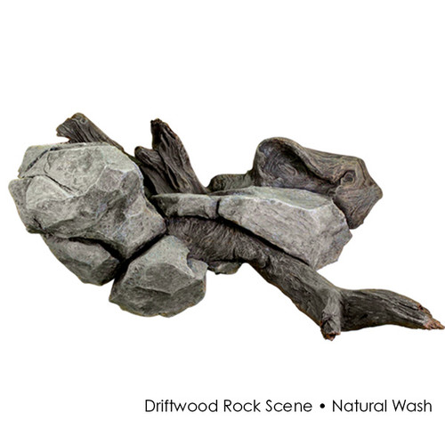 Rock/Driftwood Wall Scenery