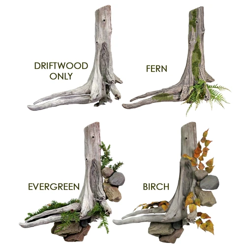 Rock/Driftwood Wall Scenery #1