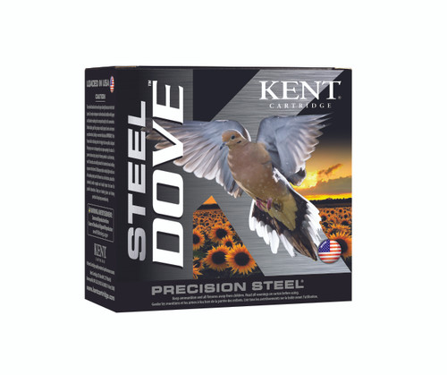 BOX of Steel Dove®, 12GA, 2 3/4", 1 OZ, 1400 FPS, 25 ROUNDS