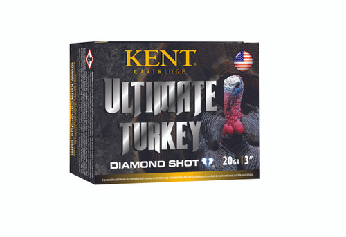 CASE of Ultimate® Diamond Shot® Turkey, 20GA, 3 ", 1 1/4  OZ, 1300 FPS, 100 ROUNDS