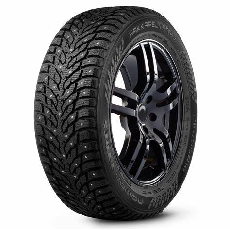 Shop for the best NOKIAN tires on the market at Tires.auto. Lowest cost tires for the best quality, delivered to your doorstep. Order your Nokian 265/45R21 XL HAKKAPELIITTA 9 SUV (STUDDED) 265 45 21 2654521 Winter Tire today!