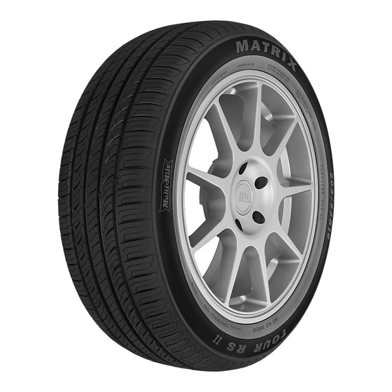 Shop for the best MULTI-MILE tires on the market at Tires.auto. Lowest cost tires for the best quality, delivered to your doorstep. Order your Multi-mile Matrix TOUR RS II 235/55R18 XL 104V today!