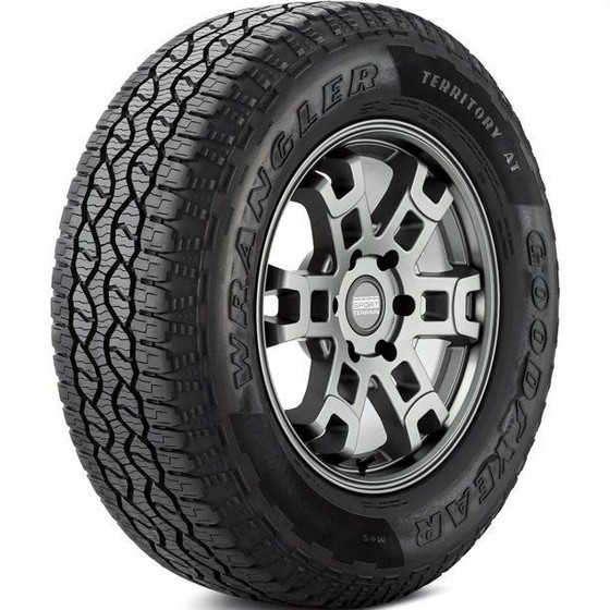 Shop for the best GOODYEAR tires on the market at Tires.auto. Lowest cost tires for the best quality, delivered to your doorstep. Order your Goodyear Wrangler TERRITORY AT/S 265/70R18 116T today!