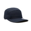 A navy blue Ripstop 5 Panel Cap with a structured design and a logo on the side.