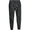 A pair of dark grey women's track pants with an elastic waistband and side pockets. Suitable for casual wear.