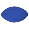 A blue 200mm Spyro football with a smooth surface and a branding logo.