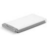 A screen cleaning kit with a compact, rectangular case featuring a white top and gray base.