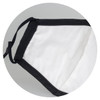 A Luxe Face Mask in black and white, featuring adjustable ear loops and a soft inner lining.