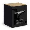 A black box containing a Keepsake Onsen Coffee Cup, featuring a logo and minimalist design.