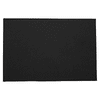 A black rectangular product with a smooth surface, featuring a simple design. It has an unspecified logo.