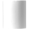 A ceramic coffee mug in white, designed to hold 325ml, packed in a folded box and featuring a logo.