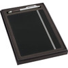 A black JB1001 journal and silver Nash pen set, presented in a sleek black gift box with a foam insert.
