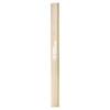 A grey-lead pencil in a natural wood finish, featuring a branding logo along the side.