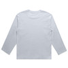 A light blue long-sleeve t-shirt with a simple design and no visible branding.