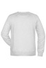 A grey men's sweatshirt featuring a simple design and a logo on the back. The fabric appears soft and comfortable.