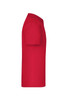 A red Junior Basic-T t-shirt displayed from the side, featuring short sleeves and a simple design.