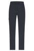 Men's lounge pants in dark navy with a drawstring waist and side pocket. Features a logo branding.