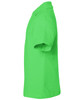 A bright green Classic Polo Junior shirt with short sleeves and a collar, featuring a logo.