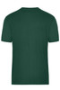 A green men's workwear t-shirt featuring a standard crew neck and short sleeves. It has a logo on the back.
