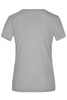 A grey ladies' active T-shirt with a simple, classic design and short sleeves. It has a branding logo.