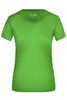 A green Ladies Active-T shirt with a round neckline and short sleeves. It features a logo.