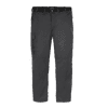 Dark grey tailored trousers featuring a side pocket and a waistband, designed for workwear. Includes a logo.