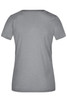 A grey Ladies Active-V T-shirt featuring a standard crew neck and short sleeves. It has a logo on the back.