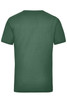 A green work t-shirt with a classic crew neck and short sleeves. It features a plain back design.