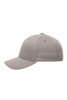 A grey Original Flexfit® cap with a curved brim and ventilation holes, featuring a logo on the side.