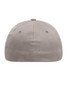 A grey Original Flexfit® Cap featuring a solid design and a logo on the back.