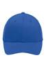 A blue Original Flexfit® cap with a curved visor and a plain design, featuring a logo.