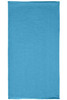 A blue Economic X-Tube Polyester bandanna, featuring a simple design and fabric texture.