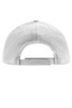 A light grey kids' five-panel cap featuring a rear adjustable strap and a logo on the back.