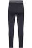 Men's jog-pants in navy blue, featuring a streamlined design with a single back pocket and a contrasting waistband.