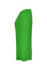 A green long-sleeve ladies' stretch shirt with a fitted design and a simple style. Features a logo on the garment.