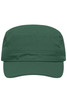 A military cap in green colour with a flat top and a wide brim. It features side ventilation holes and has a logo.