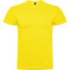 A yellow Braco T-Shirt with a crew neck and short sleeves, featuring a small logo on the neckline.