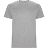 A grey Stafford T-Shirt featuring a classic crew neck design and short sleeves. It has a logo on the neckline.