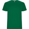 A green Stafford T-Shirt with a classic crew neck design and a logo on the label.
