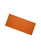 An orange yoga mat on a white background. The mat is rectangular and textured, with no logos visible.