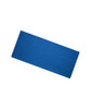 A blue Bio Cotton headband laid flat, featuring a simple design and logo.