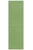 A microfleece scarf in a light green shade, featuring a simple design and smooth texture. It has a logo.