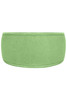 A green headband made from Thinsulate™ material, featuring a smooth, soft texture and no visible logos.