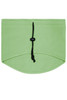A green Thinsulate™ neckwarmer featuring an adjustable drawstring for a secure fit.