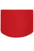 A red Thinsulate™ neckwarmer in a simple, curved design, featuring a branding logo.