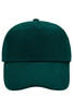 A dark green 5 panel cap featuring a structured crown and a stiff visor. Includes a logo on the front.