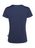 A women's T-shirt in a dark navy colour, featuring a standard style and short sleeves. It has a small logo on the side.