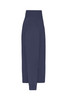 A men's zip cardigan in a deep navy colour, featuring a full-length design and a small logo.